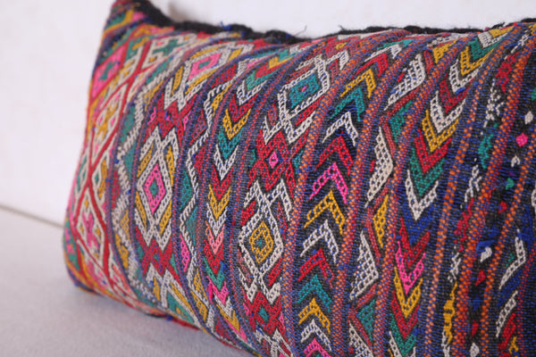 Striped Moroccan pillow 11 INCHES X 20.8 INCHES