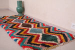 Small runner moroccan handmade rug - 2.5 FT X 6.3 FT