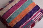 Berber handmade moroccan colorful rug pouf