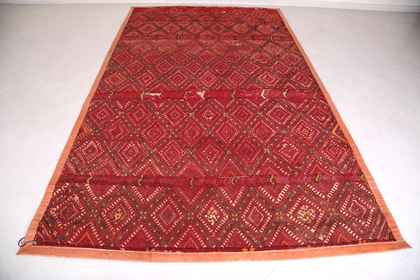 Moroccan Hassira, 6.3 FT X 10.7 FT
