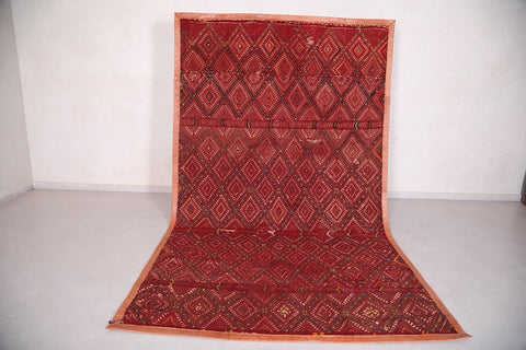 Moroccan Hassira, 6.3 FT X 10.7 FT