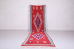 Entryway Moroccan rug, Custom red berber carpet