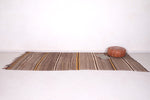 Long handwoven berber moroccan rug - 4.5 FT X 11.5 FT