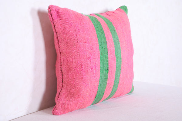 Moroccan handmade kilim pillow 18.8 INCHES X 20.4 INCHES