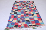 Vintage moroccan rug 4.5 FT X 8.2 FT