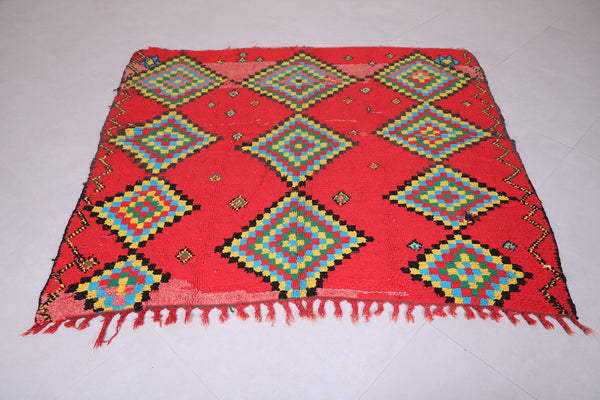 Amazing handmade Moroccan berber rug
