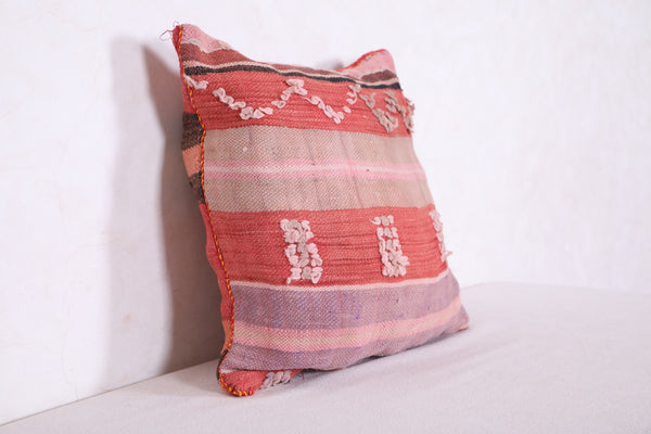 Vintage moroccan pillow 15.3 INCHES X 16.1 INCHES
