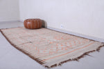 Vintage moroccan rug 4.6 FT X 8.9 FT