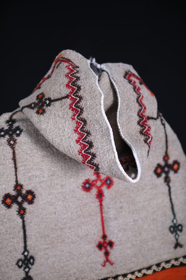 Handmade vintage moroccan cape, berber cape
