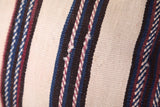 Striped moroccan pillow 13.7 INCHES X 16.1 INCHES