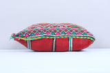 Vintage moroccan handwoven kilim pillow  13.3 INCHES X 16.9 INCHES