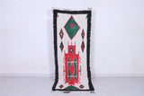 Moroccan rug 2.8 FT X 7.6 FT