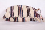 Striped moroccan pillow 13.7 INCHES X 16.1 INCHES