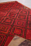 Moroccan Hassira Rug 5.5 FT X 8.8 FT
