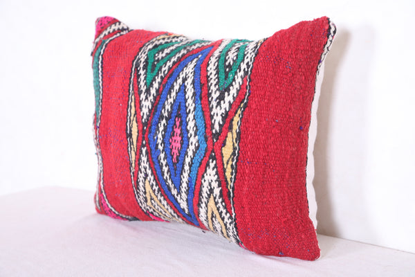 Moroccan handmade kilim pillow 15.3 INCHES X 19.6 INCHES