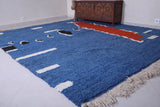 Handmade moroccan contemporary rug   8.5 FT X 10.3 FT