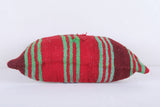 Vintage handmade moroccan kilim pillow 16.1 INCHES X 18.1 INCHES