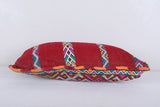 Vintage handmade moroccan kilim pillow 13.7 INCHES X 20 INCHES