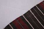 Vintage moroccan handwoven kilim 3.8 FT X 5.5 FT