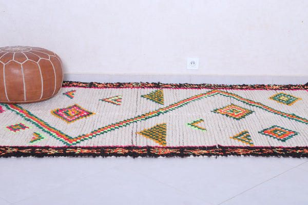 Handmade Moroccan rug - 4.6 FT X 8.6 FT, vibrant geometric patterns