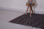 Vintage moroccan handwoven kilim 3.3 FT X 5.4 FT