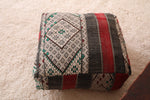 Moroccan handwoven berber Kilim rug Pouf