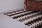 Vintage moroccan handwoven kilim 4.9 FT X 14.3 FT