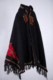 Handmade berber cape, Vintage moroccan cape
