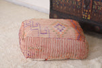 Moroccan berber kilim handmade azilal pouf
