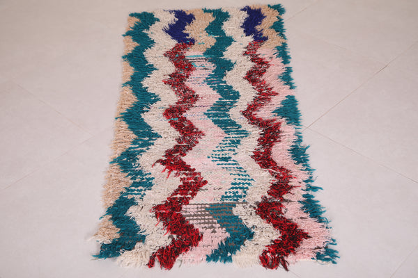 Fabulaus handmade Moroccan runner rug - 2.2 FT X 5.3 FT