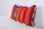 Vintage handmade moroccan kilim pillow 13.7 INCHES X 23.6 INCHES