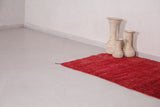 Solid Berber carpet 3.5 FT X 5.7 FT
