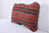 Vintage handmade moroccan kilim pillow 19.6 INCHES X 28.3 INCHES