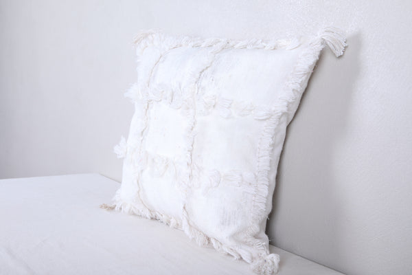 Vintage handmade moroccan kilim pillow 19.6 INCHES X 20.4 INCHES