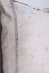 Vintage handmade moroccan kilim pillow 18.5 INCHES X 19.2 INCHES