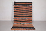 Vintage Berber kilim 5 FT X 8.6 FT