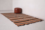 Vintage Berber kilim 5 FT X 8.6 FT