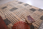 All wool moroccan rug, Handmade azilal carpet - Custom Rug