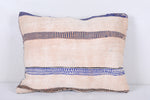 Vintage handmade moroccan kilim pillow  17.7 INCHES X 22.4 INCHES