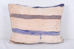 Vintage handmade moroccan kilim pillow  17.7 INCHES X 22.4 INCHES