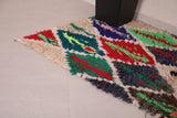 Colorful small runner Moroccan rug - 3.1 FT X 7.2 FT