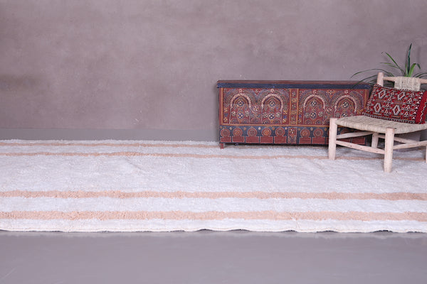 Custom moroccan rug, hand knotted beni ourain all wool carpet