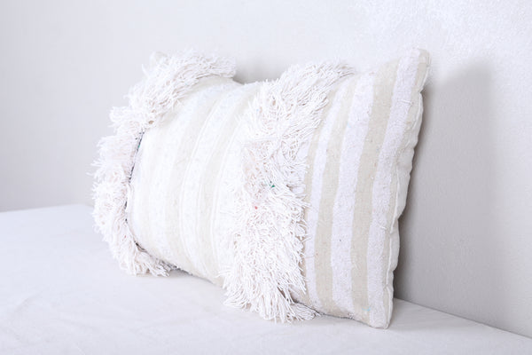 Vintage handmade Moroccan kilim pillow 14.5 INCHES X 22.8 INCHES