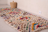 Runner colorful handmade moroccan rug - 3.3 FT X 7.8 FT