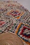 Runner colorful handmade moroccan rug - 3.3 FT X 7.8 FT
