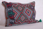 Striped moroccan pillow 12.5 INCHES X 18.1 INCHES