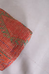 Moroccan handmade old azilal rug kilim pouf