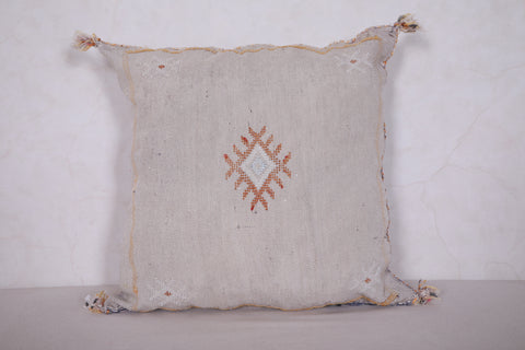 Vintage moroccan pillow 18.1 INCHES X 18.1 INCHES