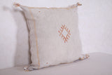 Vintage moroccan pillow 18.1 INCHES X 18.1 INCHES