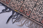 Vintage moroccan rug 5.5 FT X 7.3 FT